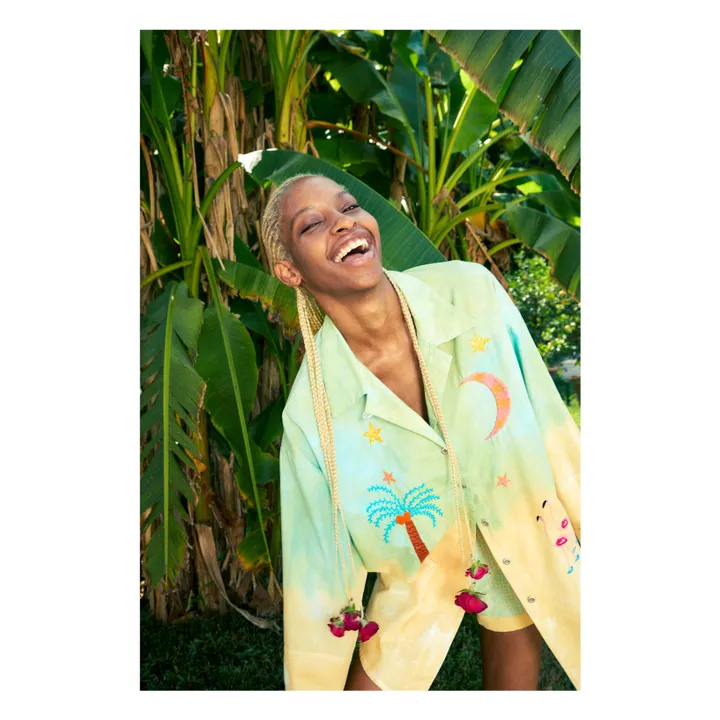 Hemd Gardenia Tie and Dye | Gelb- Produktbild Nr. 2