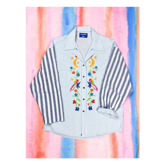Chemise Gardenia Rayures | Bleu