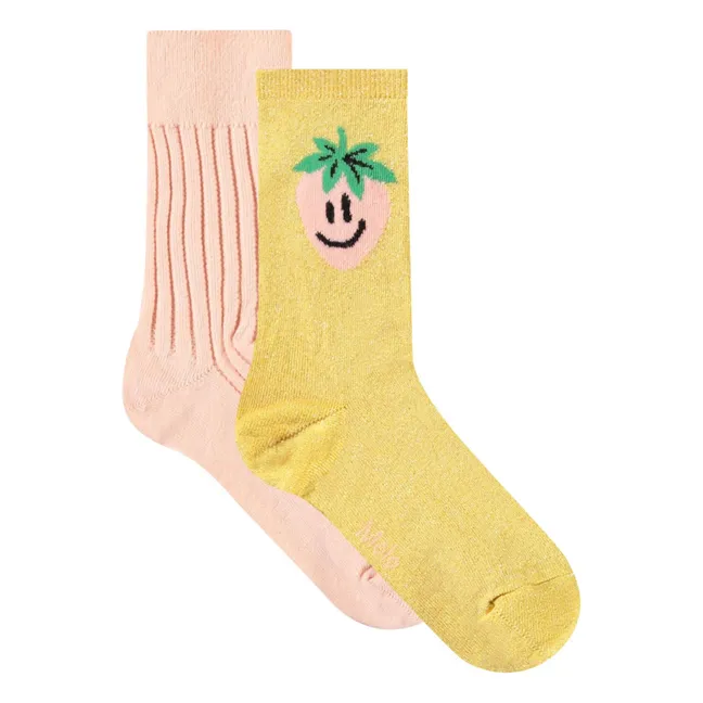 2er-Pack Socken Nomi | Gelb