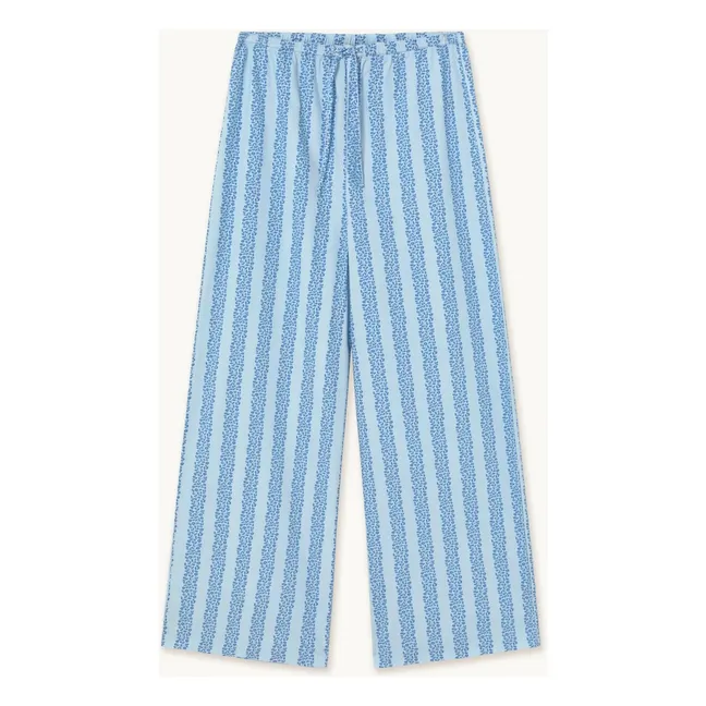 Pantaloni a fiori | Blu