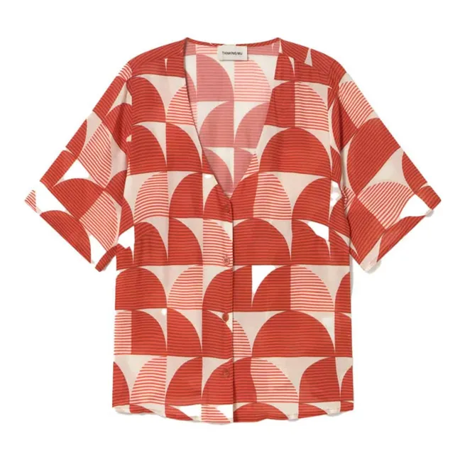 Blusa Libélula Shrubbery | Rojo