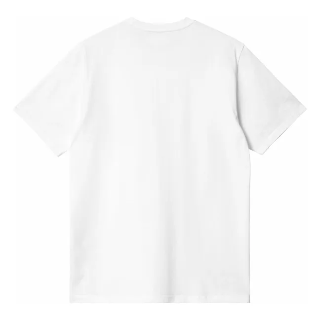 Camiseta Madison de algodón orgánico | Blanco