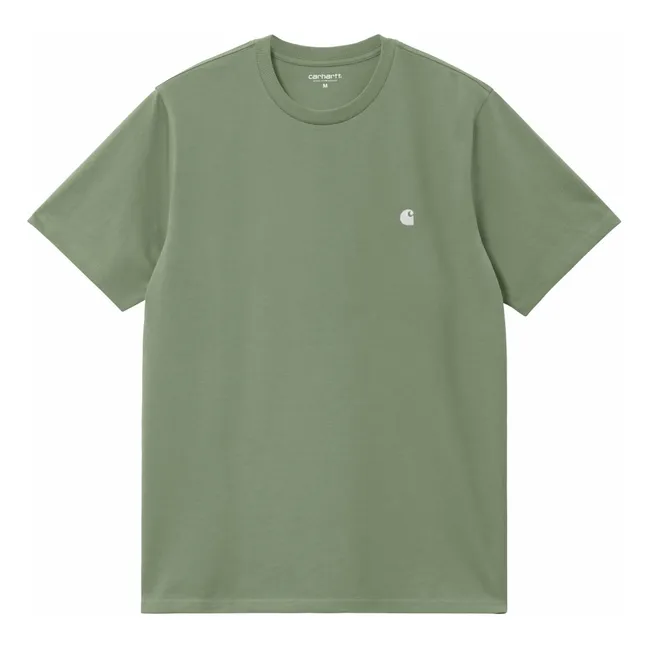 Camiseta Madison de algodón orgánico | Verde Pálido