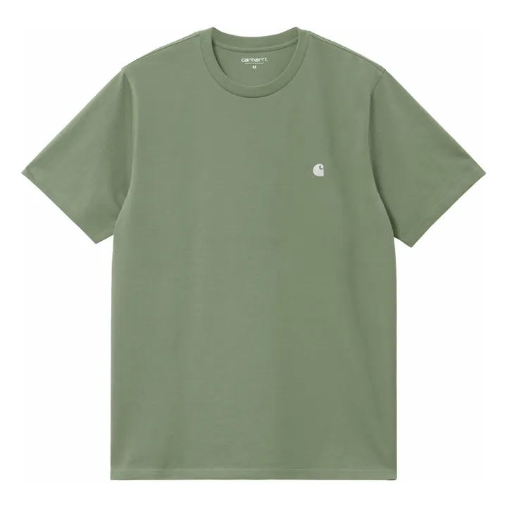 T-Shirt Madison Bio-Baumwolle | Blasses Grün- Produktbild Nr. 0