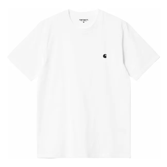 Camiseta Madison de algodón orgánico | Blanco