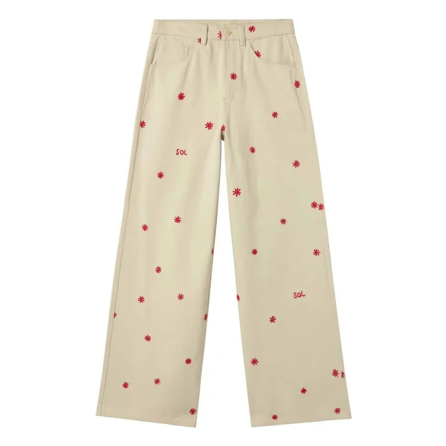 Jean Sol Chain Hedda Coton Bio | Ecru