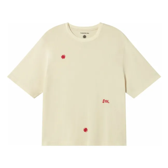 Camiseta de algodón ecológico SolSol Lucia | Blanco