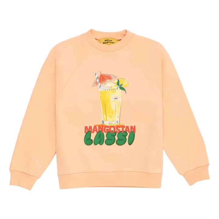 Sweat Lassi Coton Bio | Abricot- Image produit n°0