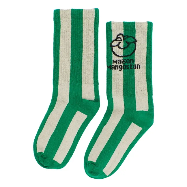 Mangostan socks | Green