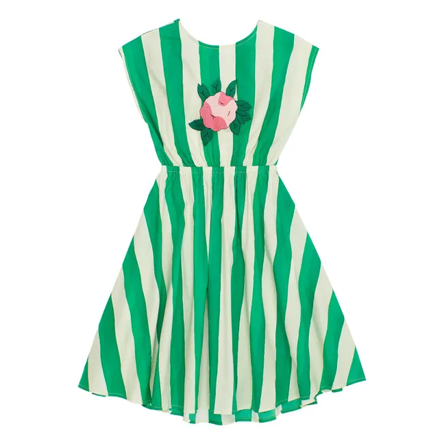 Kleid Blume | Grün