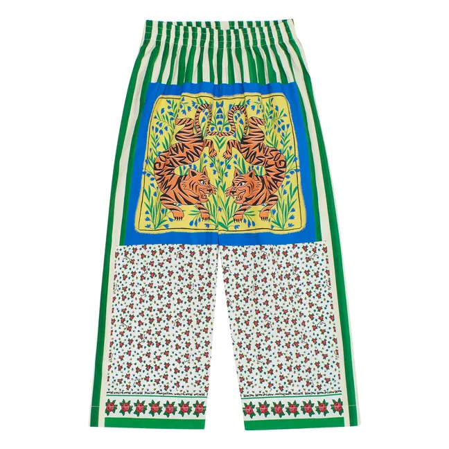 Pantalones tigre | Verde