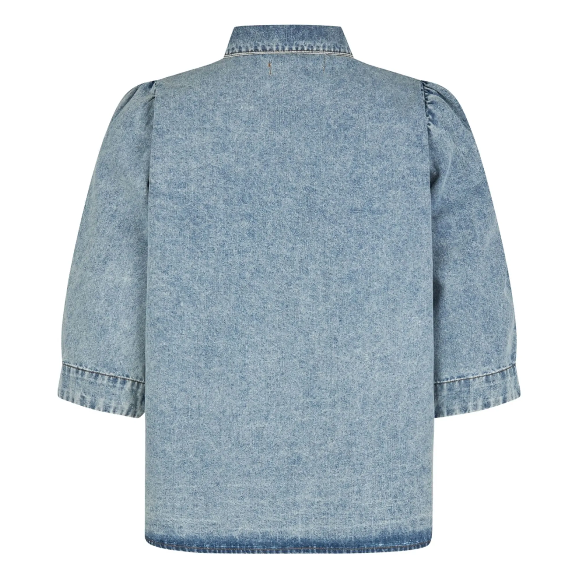 Chemise Bono Denim | Washed Blue- Image produit n°3