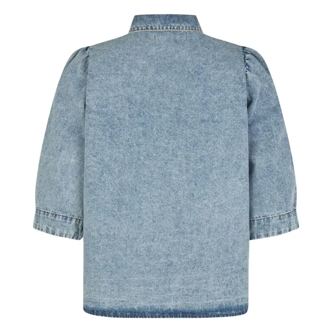 Camicia Bono Denim | Washed Blue