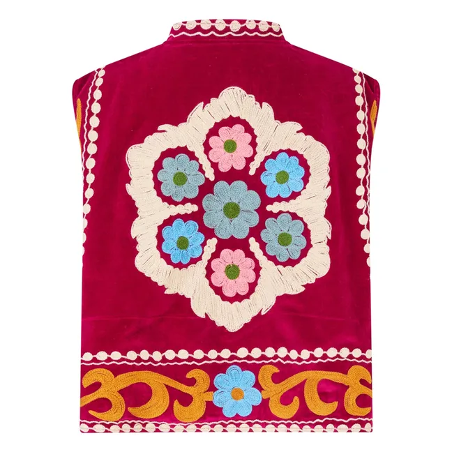 Ärmellose Jacke Bin | Rosa