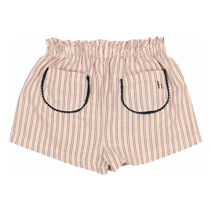 Short Rayures | Rose pâle- Image produit n°3