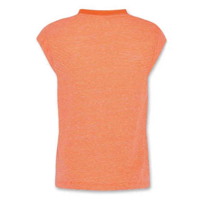 T-Shirt Zeida Fibres Recyclées | Corail