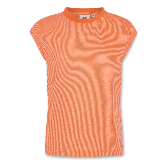 Camiseta Zeida de fibra reciclada | Coral