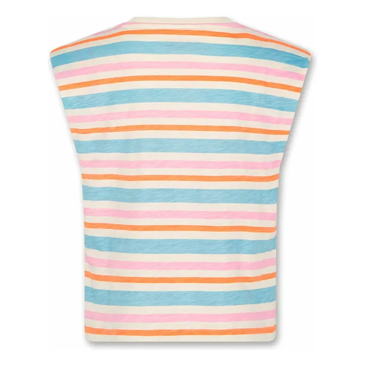 Lora Recycled Fiber T-Shirt | Light blue- Product image n°3