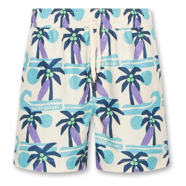 Badeshorts Safari | Hellblau