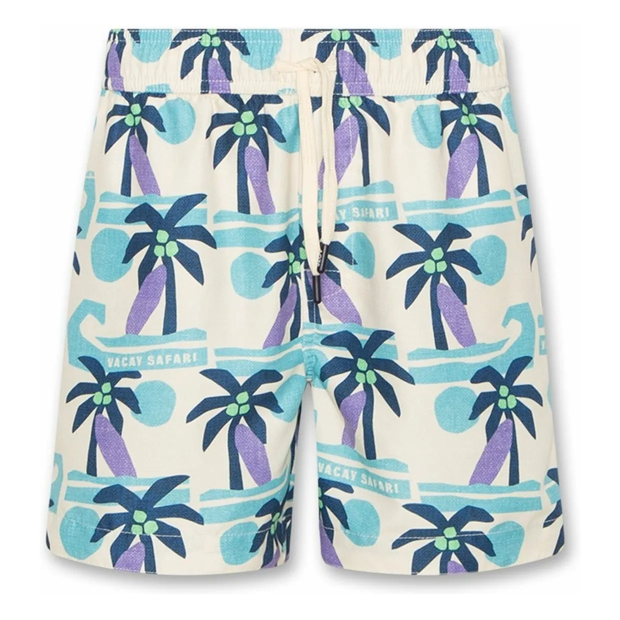 Ao76 Light Blue Safari Swim Shorts