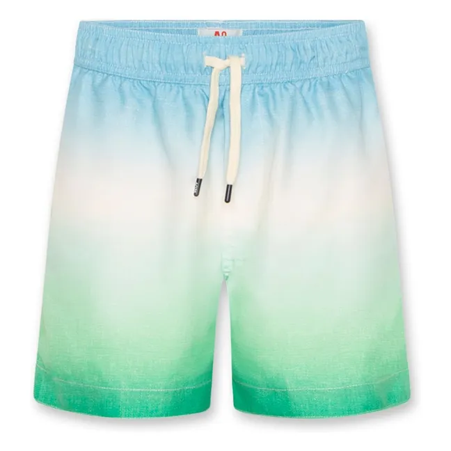 Badeshorts Gradient | Grün
