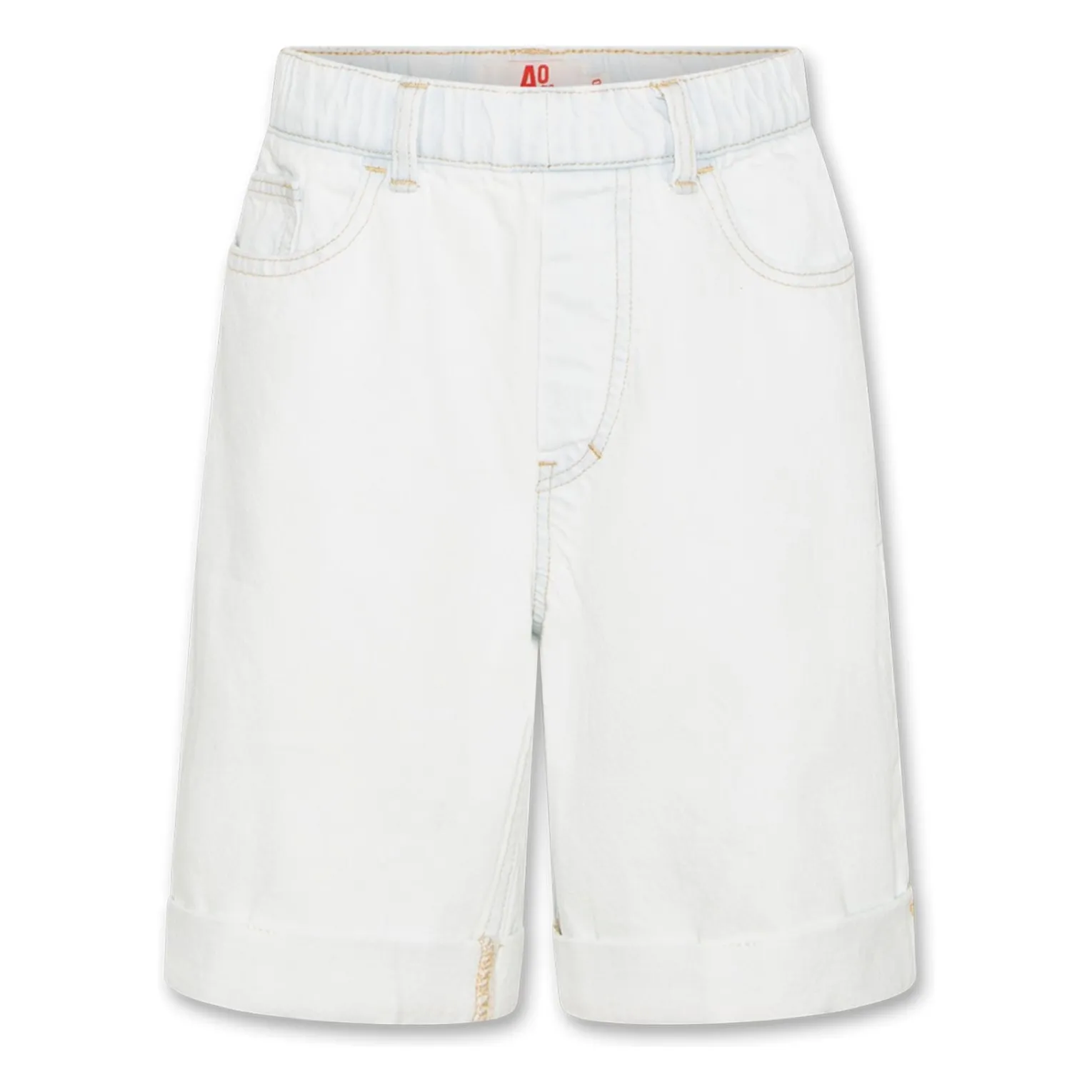 Short en Jean Adamo | Blanc- Image produit n°0