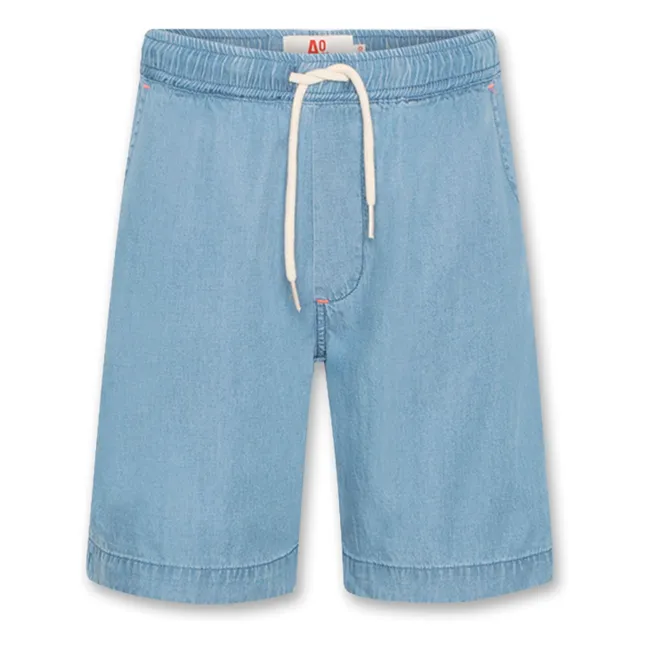 Bermuda Lego Lyocell | Bleu jean
