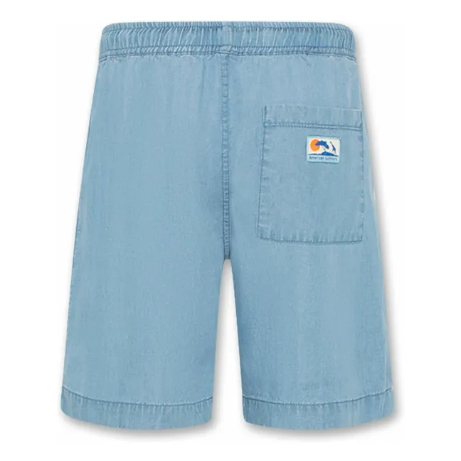 Bermuda Lego Lyocell | Bleu jean