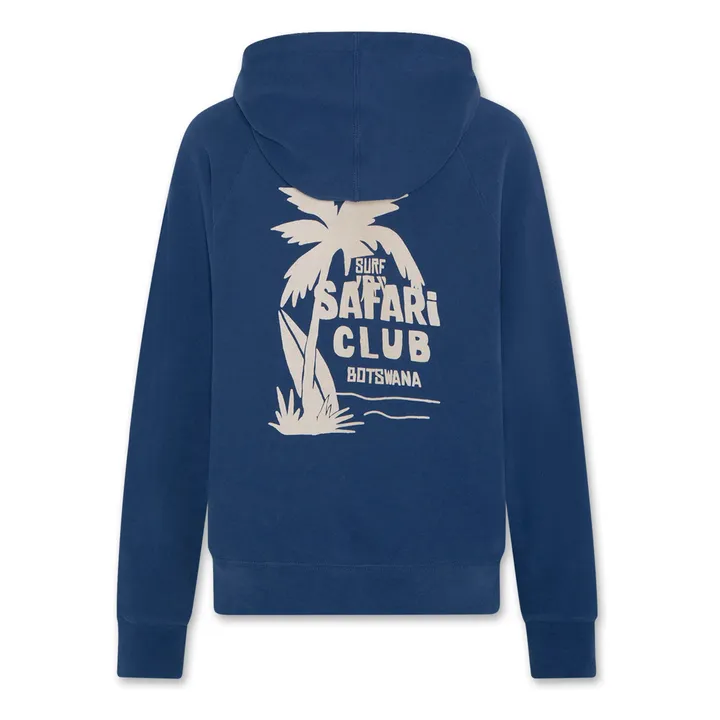 Sudadera con capucha Clyde Fibras recicladas | Azul Marino- Imagen del producto n°1