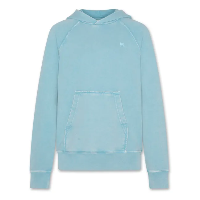 Sudadera con capucha Clyde Fibras recicladas | Azul Cielo