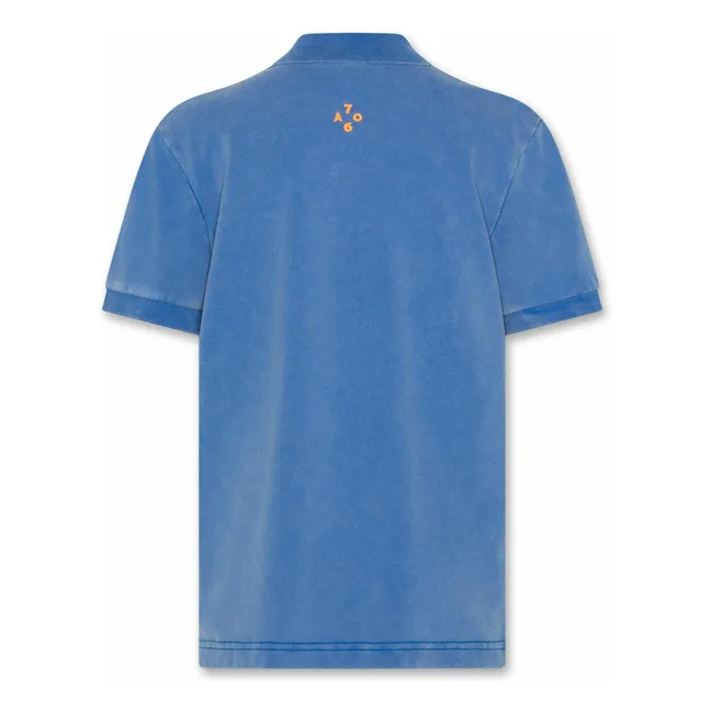 Polo Otsan Recycled Fibers | Blue