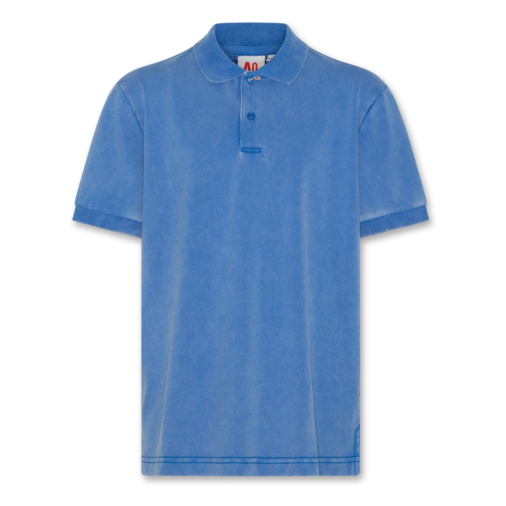Ao76 Blue Polo Otsan Recycled Fibers