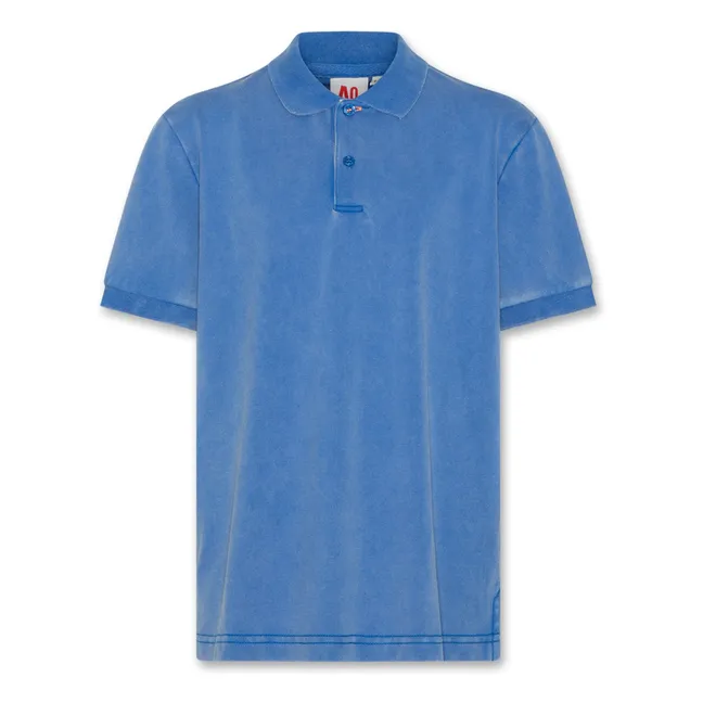 Polo Otsan Recycled Fibers | Blue