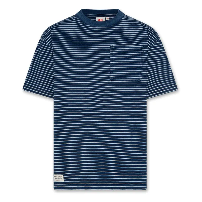 Kanye Recycled Fiber T-Shirt | Navy blue