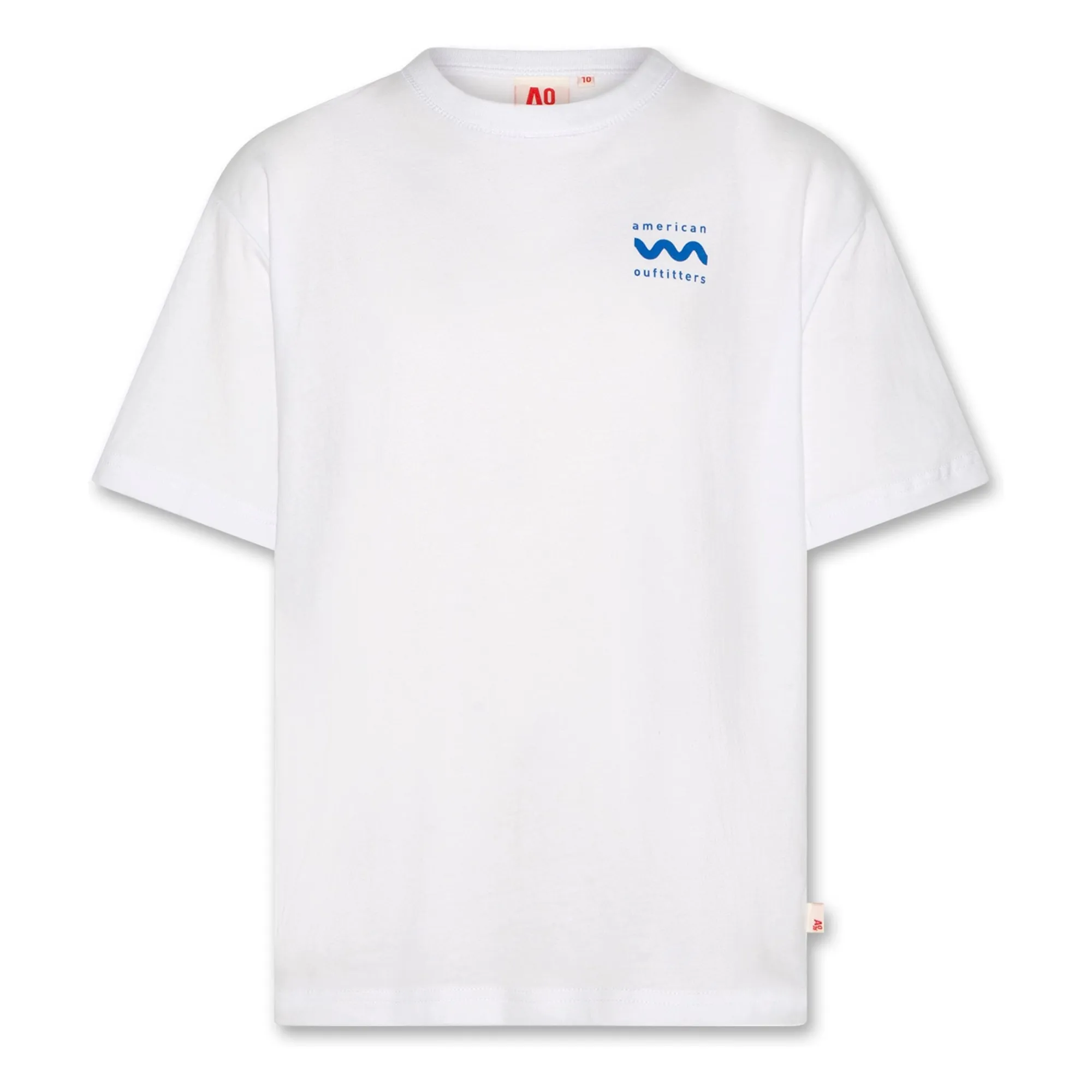 Ao76 White Silas Recycled Fiber T-Shirt