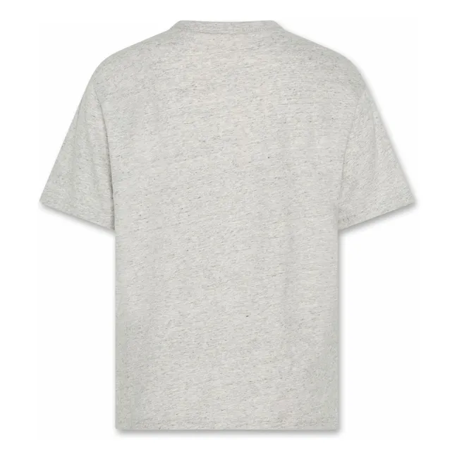 T-Shirt Silas Fibres Recyclées | Gris chiné