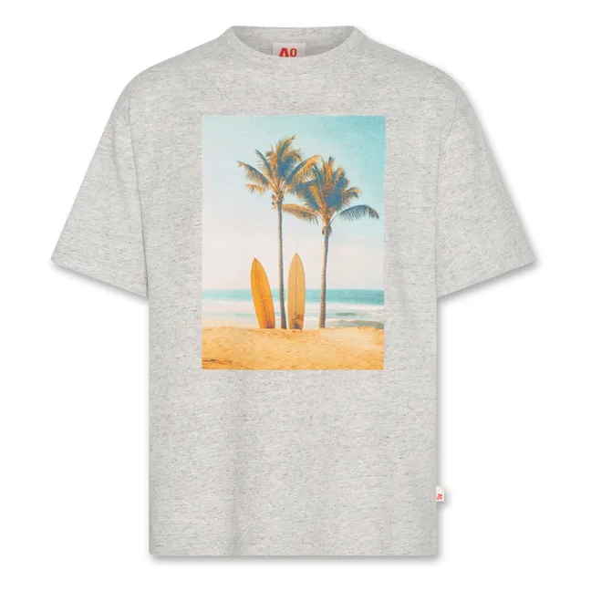 T-Shirt Silas Fibres Recyclées | Gris chiné