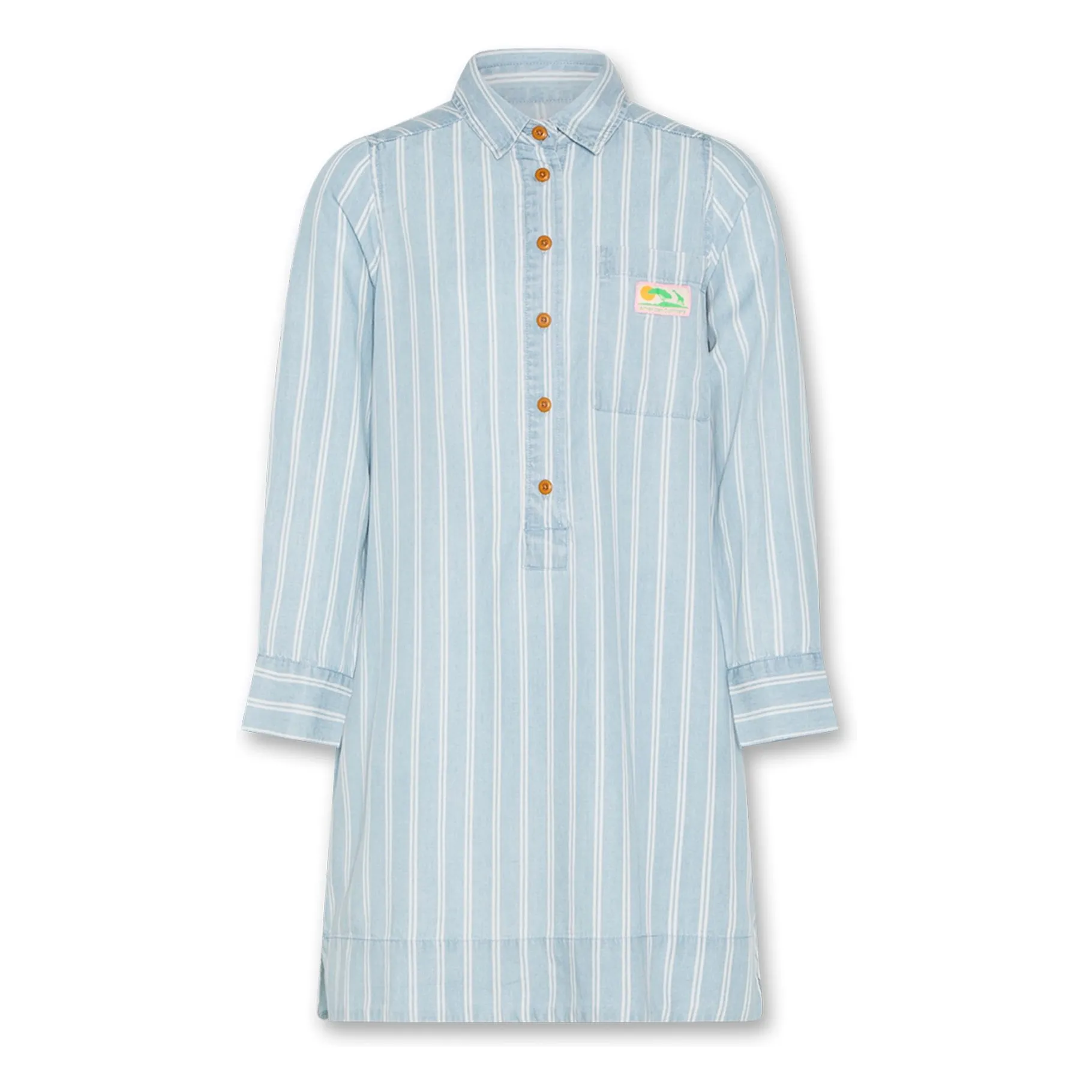 Robe Hedy Lyocell | Bleu ciel- Image produit n°0
