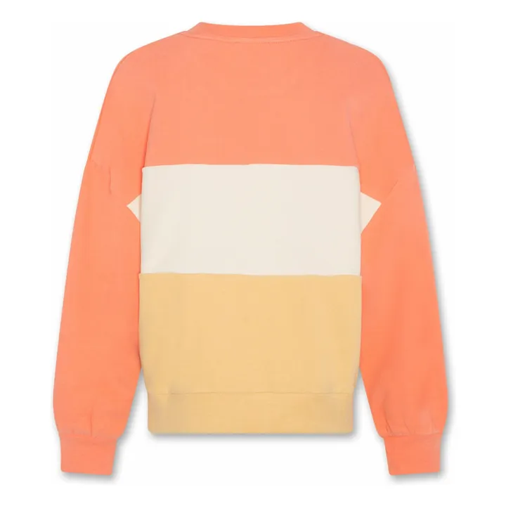 Sudadera Letta de fibra reciclada | Coral- Imagen del producto n°3
