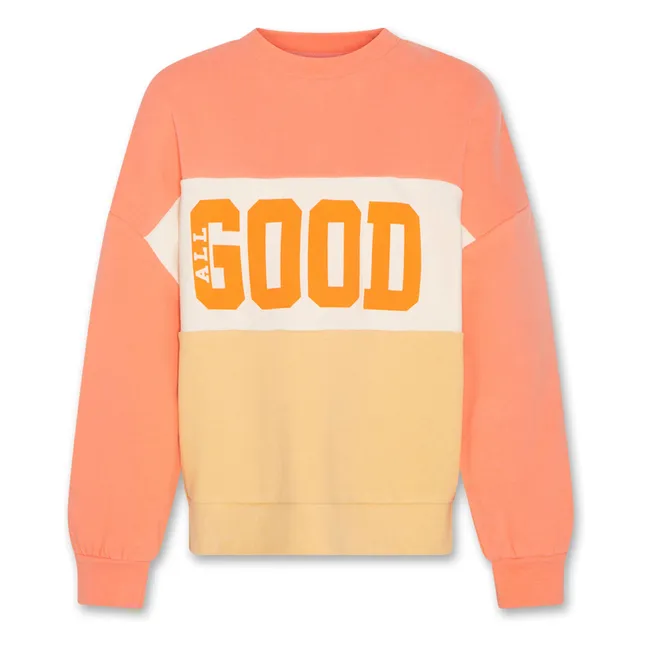 Sweat Letta Fibres Recyclées | Corail