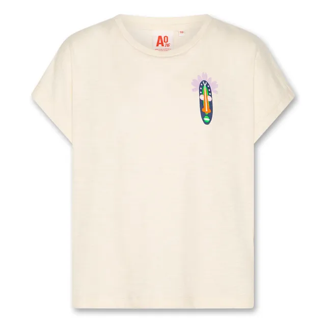 Camiseta Bo Fibras recicladas | Crudo