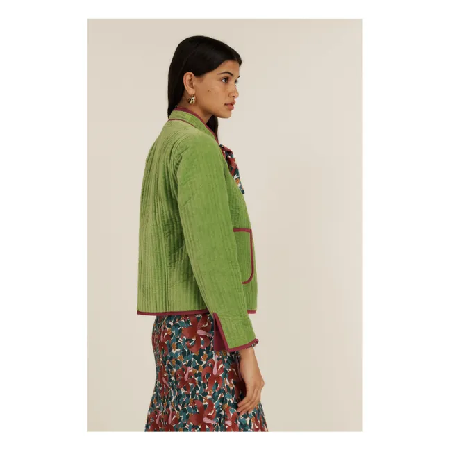 Veste Matelassée Fittonia | Vert