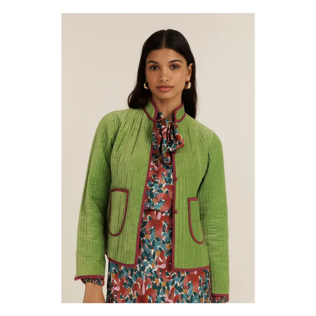 Veste Matelassée Fittonia | Vert
