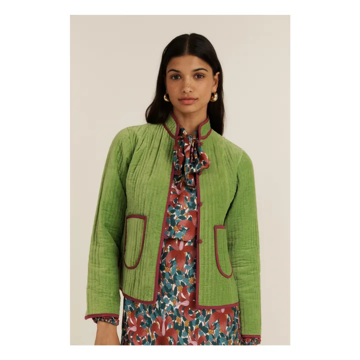 Veste Matelassée Fittonia | Vert- Image produit n°1