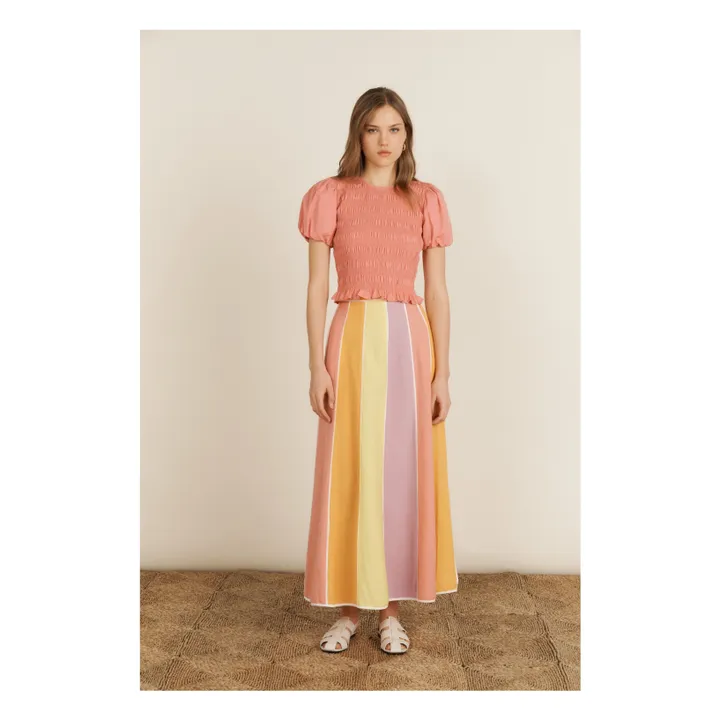 Blouse Baila | Rose pêche- Image produit n°2