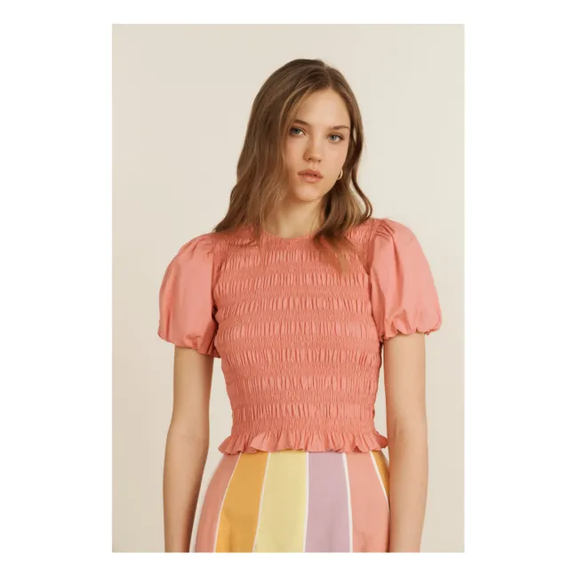 Blusa Baila | Rosa Melocotón