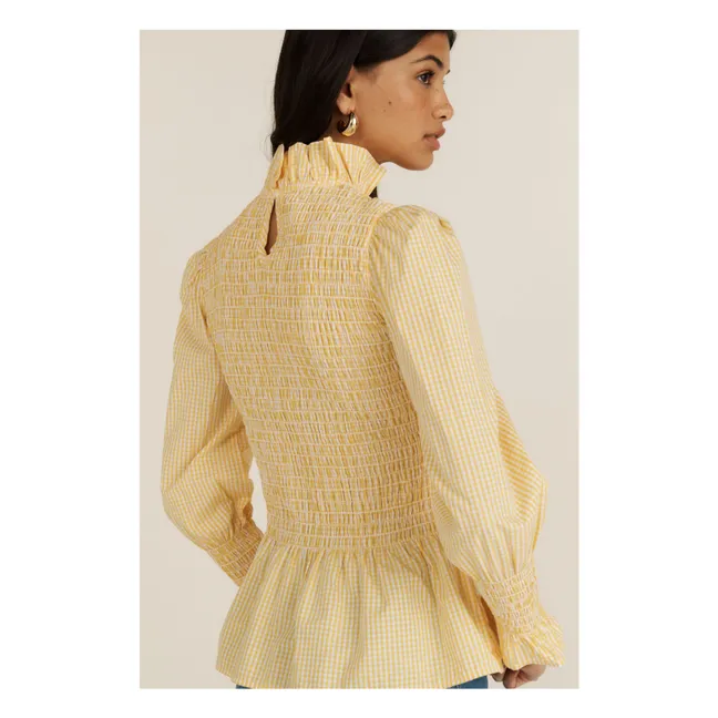 Camicetta Aleria Vichy | Giallo