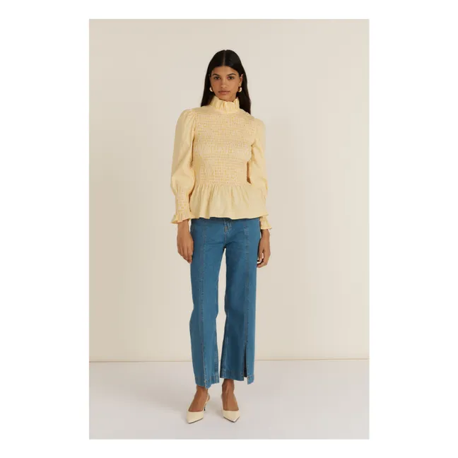 Camicetta Aleria Vichy | Giallo