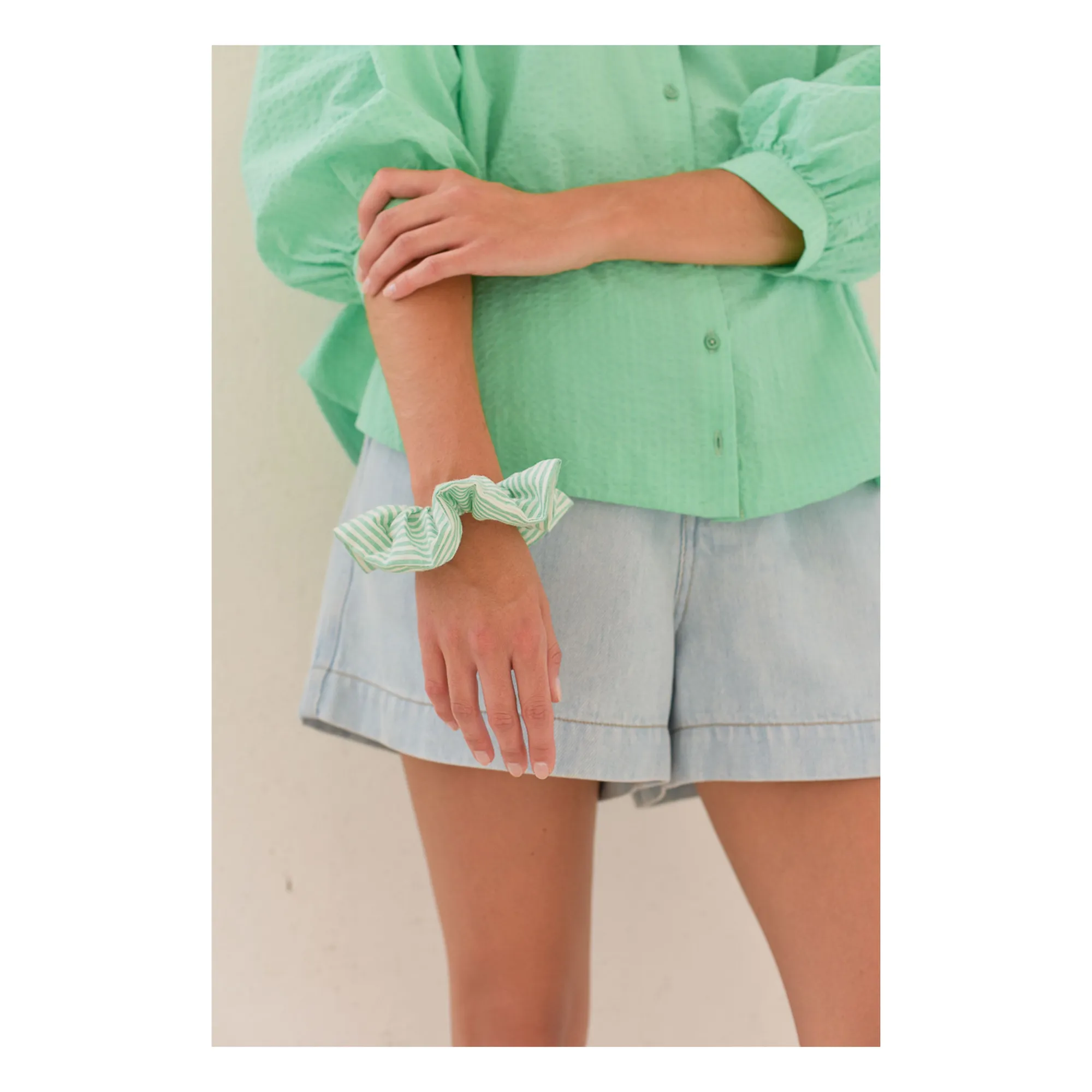 Marlot Paris Green Chouchou Leela