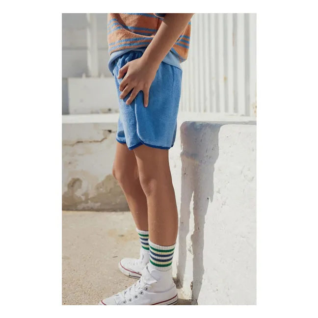 Marmalade Towelling Shorts | Blue